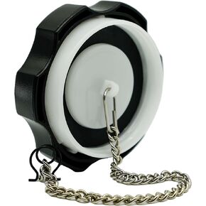 JMCHstore Gas Fuel Tank Cap w/Chain For Predator 224 Max Performance 6.6HP Engine, Predator 420cc Pressure Washer, DuroMax Generator XP5500E Gas Tank, Powerhorse Tillotson 212cc Ducar 212 Engine