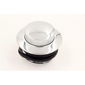HTTMT MT249-039-R- Black Pop Up Gas Cap Vented Fuel Tank Cap REGULAR THREAD Compatible with 1982-2010 H-D Motorcycle