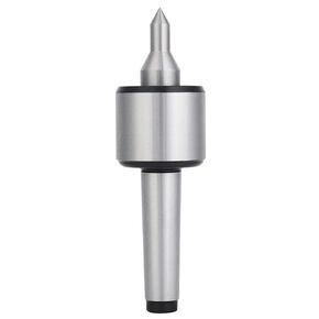 MT3 Live Center Taper,Professional Carbon Steel High Speed Revolving Bearing Tailstock Turning Tool Replacement, Accuracy 0.000197" Lathes CNC Tool 60