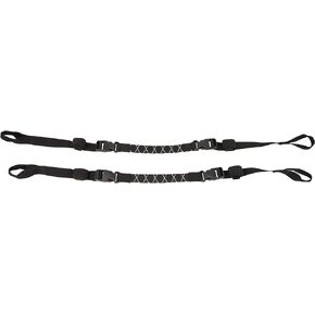 WILD HEART Quick Install and Remove Straps 4+2 Heavy Duty Straps (Black Straps)