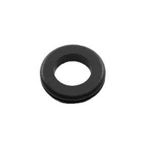 Pkg of 4 - Push-in Grommet - SBR Rubber- Fits Panel Hole 1 3/8" Inch, Inner Diameter 1", Fits Panel Thickness 3/32"