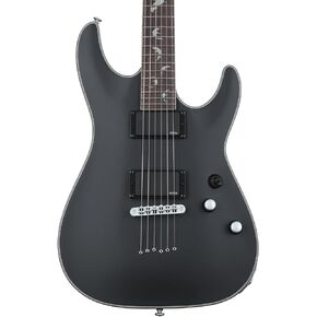 Schecter Damien Platinum 6 Left-Handed - Satin Black