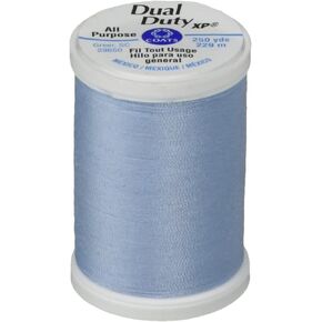 Coats Thread & Zippers S910-4350 Dual Duty XP General Purpose Thread, 250-Yard, Baby Blue