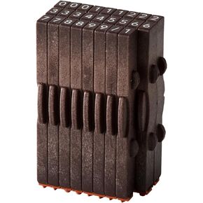 Shachihata GRJ-5ACE Rubber Stamp Consolidated Numbers Stamp Perpetual Calendar English