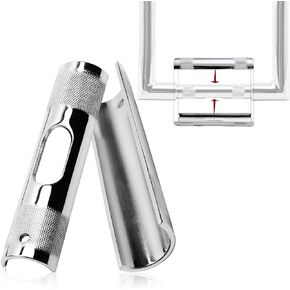 Black Handlebar Riser Adapter handlebar shim changing mounting diameter from 1 to 1.25 inch for Harley Models