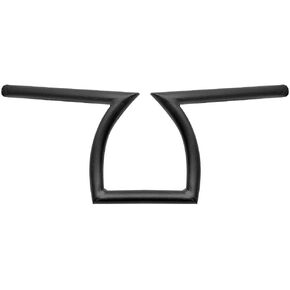 H RUO 7/8" Motorcycle Z Bar 22mm Z Handlebar Compatible with Harley Honda Yamaha Cafe Racer
