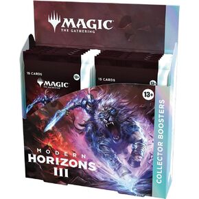 Magic: The Gathering Modern Horizons 3 Collector Booster Box - 12 Packs (180 Magic Cards)