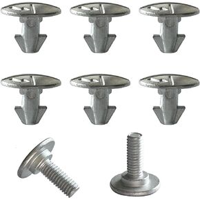 Radiator Engine Access Cover Pin Clips& Lower Cover Bolt, 90674-TY2-A01, 90105-TBA-A00 Lower Engine Cover Pin Screw for Honda CRV Civic Accord Acura ILX, RLX & TLX