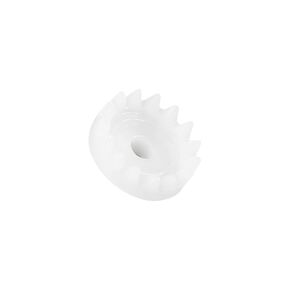 DMiotech 30 Pack 15 Teeth Plastic Gears Model C152A Reduction Gear Plastic Worm Gears for DIY Craft Subjects