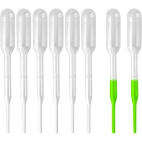 ماصات سينكاري 0.2 مل للاستعمال مرة واحدة، ماصات نقل بلاستيكية، أداة قطارة للزيوت العطرية والعلوم والمختبر (200 قطعة) in Kuwait