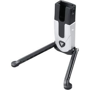 TOPEAK FlashStand Fat Bike Stand, Silver, Black, 15.7 x 9.6 x 3 cm / 6.2" x 3.8" x 1.2" (Folded) 19.8 x 16.6 x 13.6 cm / 7.8" x 6.5" x 5.3