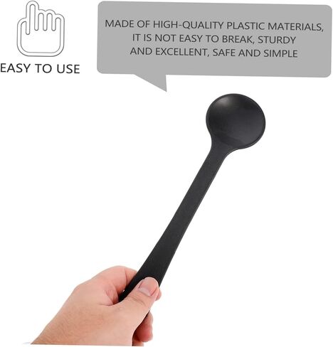 SOLUSTRE 1pc Blindfold Deluxe Eye Occluder Eyesight Test Patch Occluder Block Plate Spoon Home Tools Black Eye Mask Specialty Tools Professional Eye-Shielding Spoon Vision Test Tool Black in Saudi Arabia