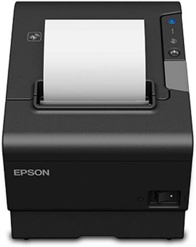Epson C31CE94061 Epson, TM-T88VI, Thermal Receipt Printer, Epson Black, S01, Ethernet, USB and Serial Interfaces, Ps-180 Power Supply and Ac Cable (Renewed) in Saudi Arabia