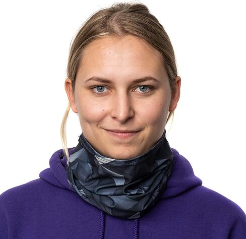 Snoggl Stretchy Neck Gaiter for Snow, Running, Cycling Lightweight Breathable Mask Headband On Trend Designer in Saudi Arabia