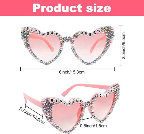 نظارات عيد ميلاد فوكستيل وشاح عيد الميلاد وتاج للنساء من حجر الراين تاج ووشاح للفتيات والنساء مجموعة تزيين حفلات أعياد الميلاد نظارات كريستال وإكسسوارات شعر ذهبية وردية in Kuwait