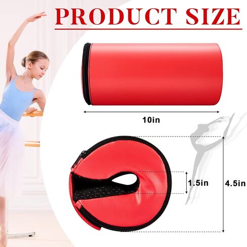 Leitee 2 Pcs Gymnast Bar Pad Protective Gymnastics Bar Pad Gymnastics Equipment Foam Padding Sleeve for Gymnastic Bar Uneven Parallel Horizontal Ballet Bar, Purple and Red in Saudi Arabia