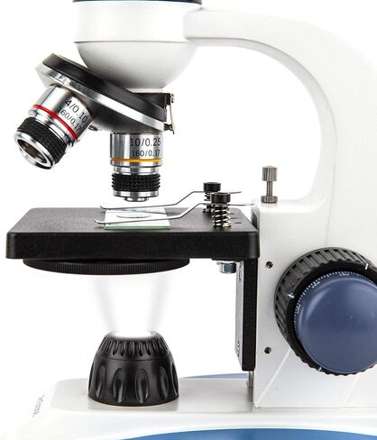 AmScope 40X-1000X Biology Science Metal Glass Student Microscope with USB Digital Imager in Saudi Arabia