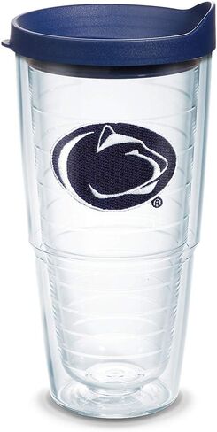Tervis Made in USA Double Walled Penn State University Nittany Lions Insulated Tumbler Cup Keeps Drinks Cold & Hot, 24oz, Primary Logo in Kuwait