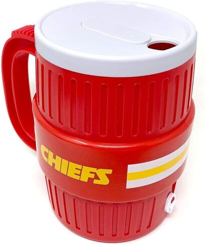 NFL Water Cooler Mug, 44-ounces - Durable Travel Mug - Suitable for Hot & Cold Beverages in Saudi Arabia