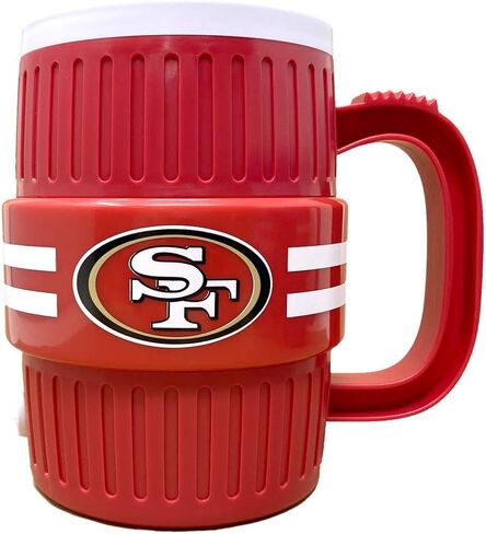 NFL Water Cooler Mug, 44-ounces - Durable Travel Mug - Suitable for Hot & Cold Beverages in Saudi Arabia