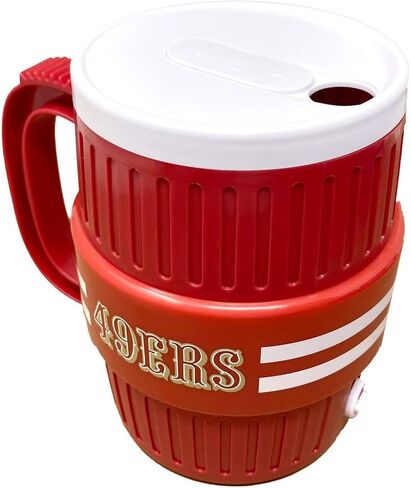 NFL Water Cooler Mug, 44-ounces - Durable Travel Mug - Suitable for Hot & Cold Beverages in Saudi Arabia
