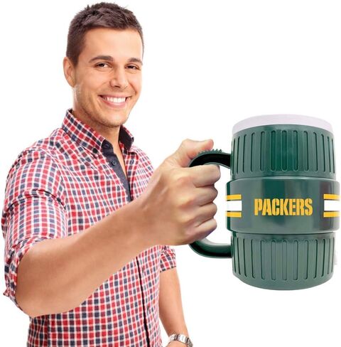 NFL Water Cooler Mug, 44-ounces - Durable Travel Mug - Suitable for Hot & Cold Beverages in Saudi Arabia