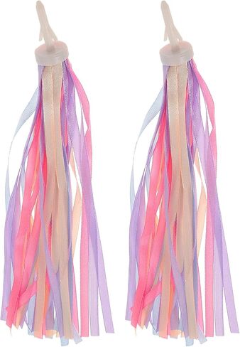 إكسسوارات مقود الدراجة للأطفال من BESPORTBLE، ملحقات مقابض الدراجات للفتيات والفتيان، شريط شرابة للدراجة وديكورات مقود الدراجة، زوج واحد (أرجواني) in Kuwait