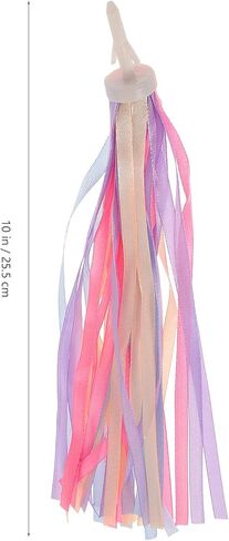 إكسسوارات مقود الدراجة للأطفال من BESPORTBLE، ملحقات مقابض الدراجات للفتيات والفتيان، شريط شرابة للدراجة وديكورات مقود الدراجة، زوج واحد (أرجواني) in Kuwait