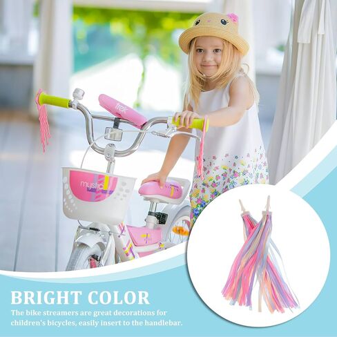 إكسسوارات مقود الدراجة للأطفال من BESPORTBLE، ملحقات مقابض الدراجات للفتيات والفتيان، شريط شرابة للدراجة وديكورات مقود الدراجة، زوج واحد (أرجواني) in Kuwait