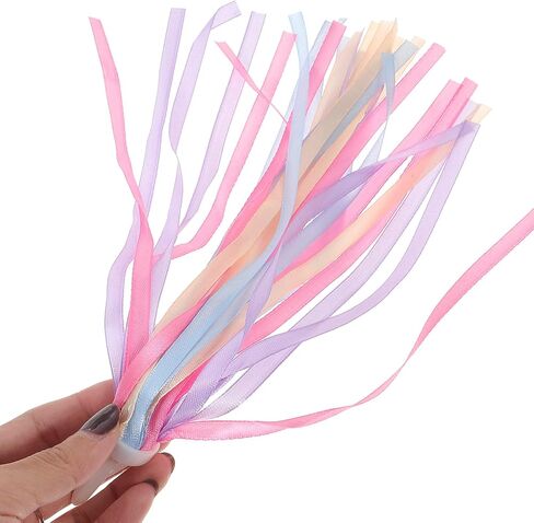 YOXCASTSLG زوج واحد من شرابة الدراجة، 11.4 بوصة مقود الدراجة للفتيات - شرابات سكوتر مقابض تزيين الشرابة للأولاد والبنات in Kuwait