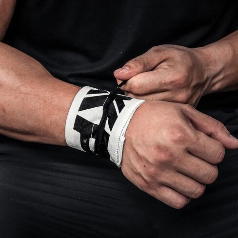 لفافات معصم XPODIUM مقاس 33 بوصة، رفع الأثقال، التدريب المتقاطع، التدريبات الأولمبية، WOD - أشرطة معصم من النايلون للنساء والرجال in Saudi Arabia