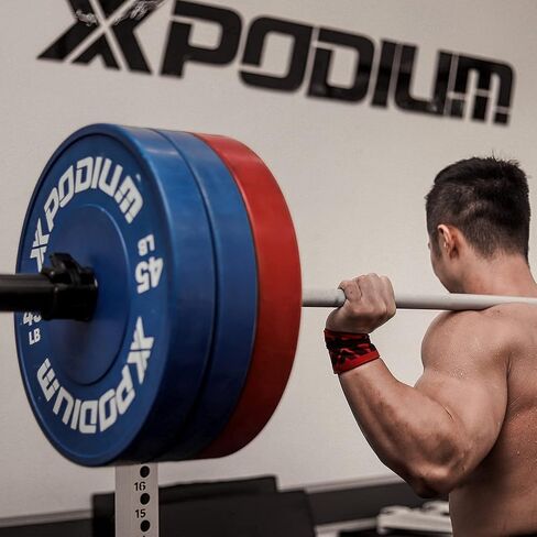 لفافات معصم XPODIUM مقاس 33 بوصة، رفع الأثقال، التدريب المتقاطع، التدريبات الأولمبية، WOD - أشرطة معصم من النايلون للنساء والرجال in Saudi Arabia