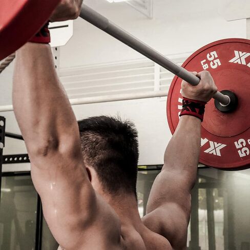 لفافات معصم XPODIUM مقاس 33 بوصة، رفع الأثقال، التدريب المتقاطع، التدريبات الأولمبية، WOD - أشرطة معصم من النايلون للنساء والرجال in Saudi Arabia