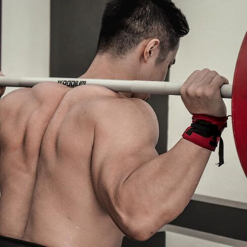 لفافات معصم XPODIUM مقاس 33 بوصة، رفع الأثقال، التدريب المتقاطع، التدريبات الأولمبية، WOD - أشرطة معصم من النايلون للنساء والرجال in Saudi Arabia