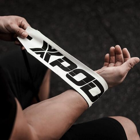 لفافات معصم XPODIUM مقاس 33 بوصة، رفع الأثقال، التدريب المتقاطع، التدريبات الأولمبية، WOD - أشرطة معصم من النايلون للنساء والرجال in Saudi Arabia
