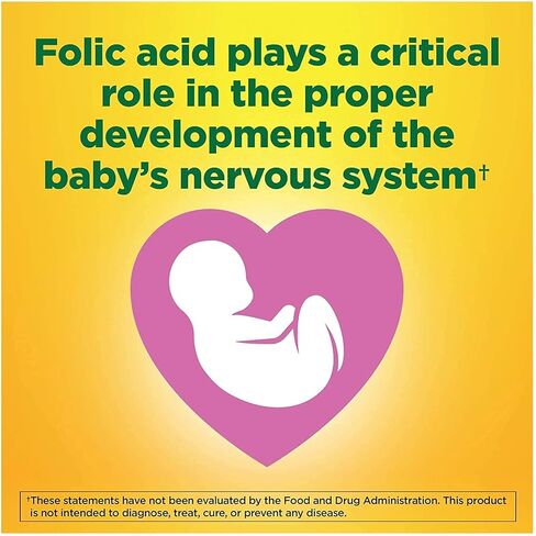 Nature Made Folic Acid 400 mcg Tablets, 250 Tablets in Saudi Arabia