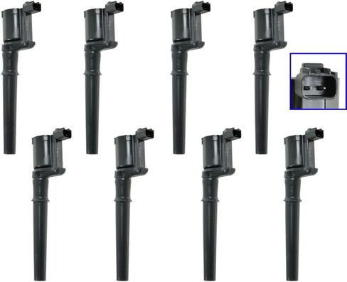 مجموعة مجموعات TRQ Ignition Coils مجموعة من 4 جديدة للفترة 2012-2018 MAZDA3 2.0L / 2014-2018 MAZDA3 2.5L / 2014-2017 MAZDA6 2.5L / 2013-2018 MAZDA CX5 2.0L / 2014-2018 MAZDA CX5 2.5L / 2016-2018 MIATA ام اكس-5 2.0 لتر in Saudi Arabia