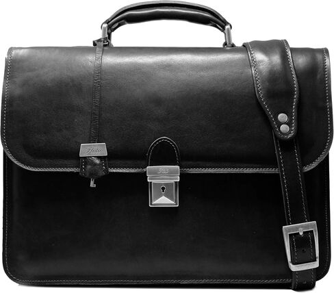 Floto Duomo Full Grain Leather Briefcase Attache Lawyer Business Case in Saudi Arabia