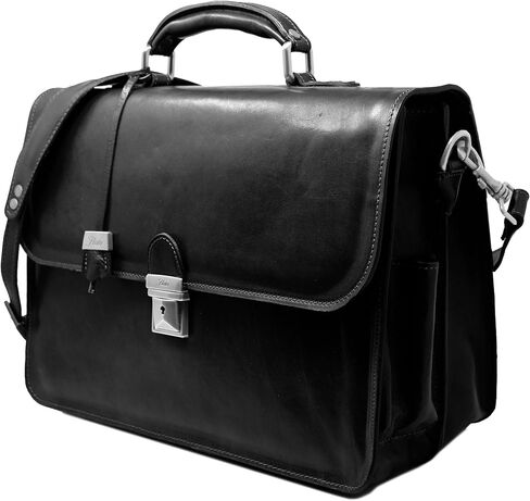 Floto Duomo Full Grain Leather Briefcase Attache Lawyer Business Case in Saudi Arabia
