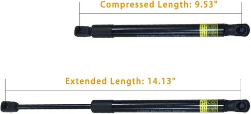 LAWNEAGLE 2 حزمة رفع الغطاء الأمامي يدعم نوابض الغاز يستبدل 6351 SG326009 8196117 14223 لـ 2004 2005 2006 2007 2008 Acura TL Base Sedan 4 Door 2007 2008 Acura TL Type-S سيدان 4 أبواب in Kuwait