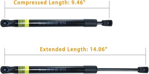 LAWNEAGLE 2 Pack Front Hood Lift Supports Gas Springs Replaces 6351 SG326009 8196117 14223 for 2004 2005 2006 2007 2008 Acura TL Base Sedan 4 Door 2007 2008 Acura TL Type-S Sedan 4 Door in Saudi Arabia