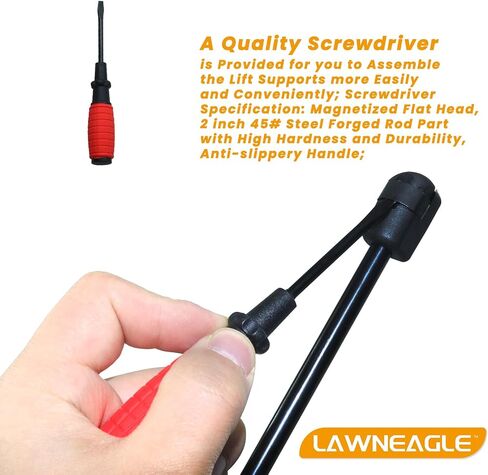 LAWNEAGLE 2 Pack Front Hood Lift Supports Gas Springs Replaces 6351 SG326009 8196117 14223 for 2004 2005 2006 2007 2008 Acura TL Base Sedan 4 Door 2007 2008 Acura TL Type-S Sedan 4 Door in Saudi Arabia