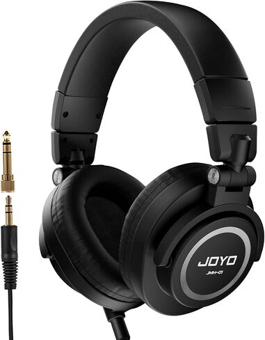 JOYO Studio Headphones Monitor Headphone for Recording Over Ear Noise Canceling for Guitar Cellphone Mixer Amplifier Podcast DJ and Keyboard Piano (JMH-02) in Saudi Arabia