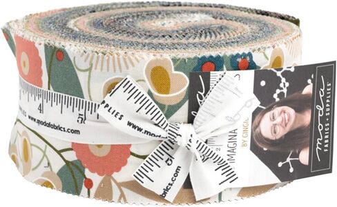 Moda Fabrics Imaginary Flowers Jelly Roll by Gingiber 48380JR in Saudi Arabia