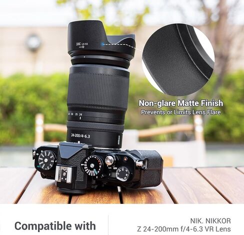 Lens Hood for Nikon NIKKOR Z 40mm F2 (SE), Z 40mm F2 and Z 26mm F2.8 Lens,Aluminium Alloy No Vignetting Lens Hood with Lens Cap,Compatible with Filters and Lens Cap in Saudi Arabia