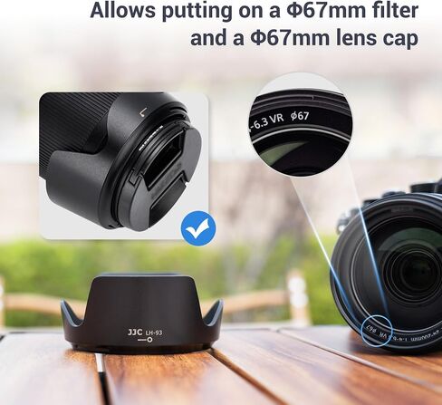 Lens Hood for Nikon NIKKOR Z 40mm F2 (SE), Z 40mm F2 and Z 26mm F2.8 Lens,Aluminium Alloy No Vignetting Lens Hood with Lens Cap,Compatible with Filters and Lens Cap in Saudi Arabia