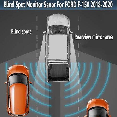 وحدة مستشعر مراقبة النقطة العمياء JC3T-14C689-AC متوافقة مع F-ord F150 2018، 2019، 2020، JC3T14C689AC، مستشعر اكتشاف النقطة العمياء in Kuwait