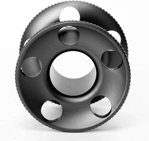 Keen so Aluminum Alloy Diving Spool Reel Guideline Underwater Finger Spool Reel for Freediving Snorkeling (Black) in Saudi Arabia