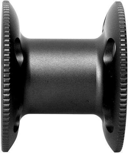 Keen so Aluminum Alloy Diving Spool Reel Guideline Underwater Finger Spool Reel for Freediving Snorkeling (Black) in Saudi Arabia