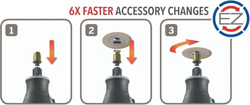 Dremel EZ SpeedClic SC456 Metal Cutting Wheel 5-pack, 5 Cutting Wheels with 38mm Cutting Diameter for Rotary Tool in Saudi Arabia